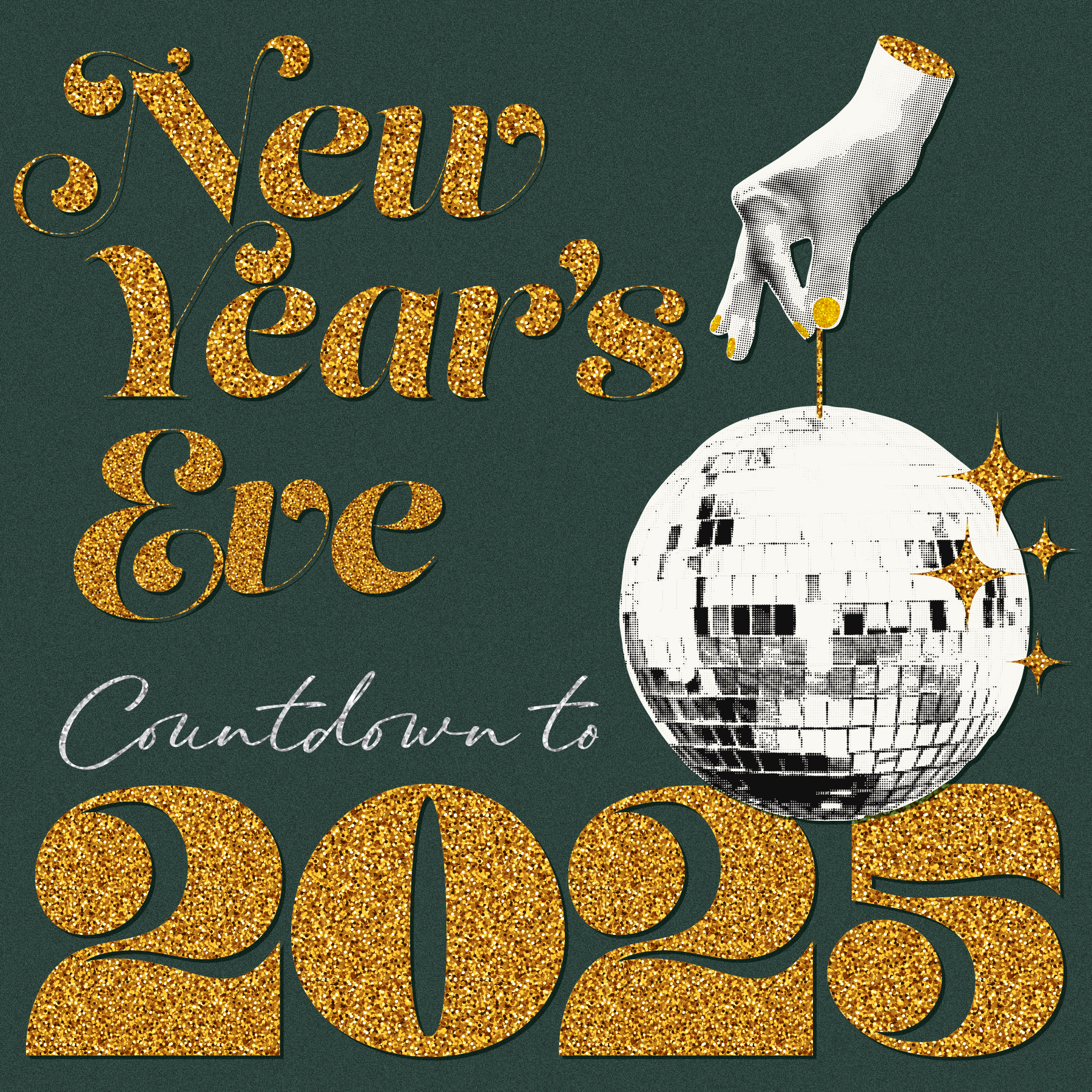 New Year's Eve 2025 Countdown Album Cover